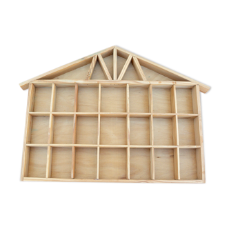 Frame locker house cabinet of curiosities