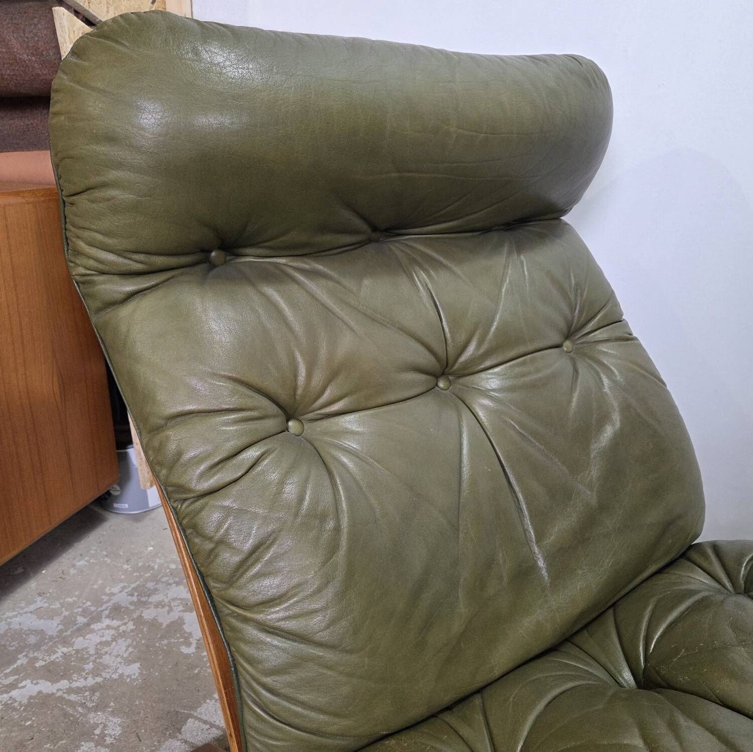 2x Rybo Rykken Ry-Wing chair vintage 1960s Scandinavian
