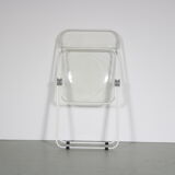 "Plia" folding chair from the 1970s by Giancarlo Piretti for Castelli, Italy.