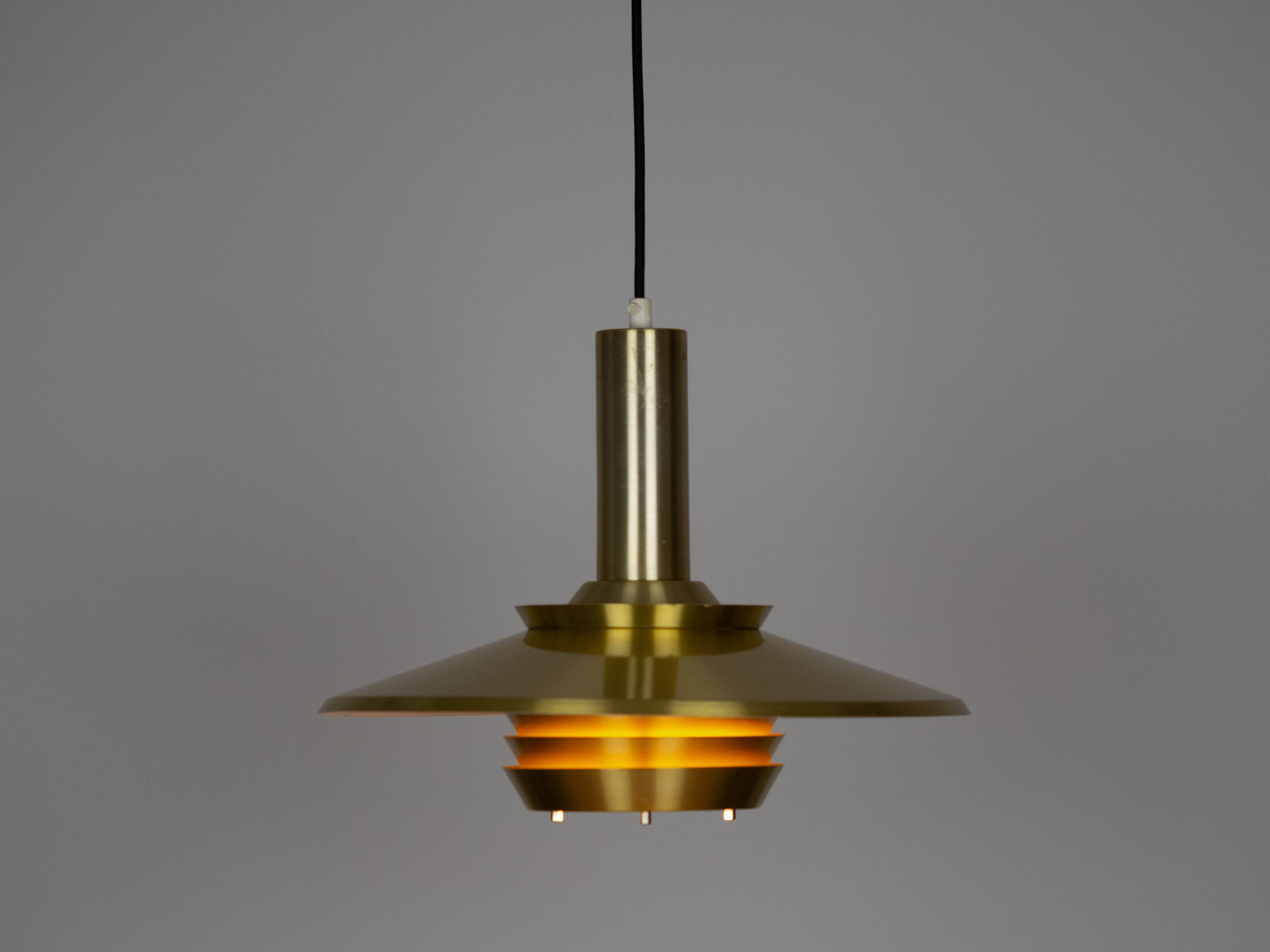 Danish vintage pendant lamp attributed to Carl Thore