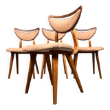 Chaises vintage 4 Mid Century