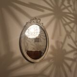 Cream romantic style mirror with Knot