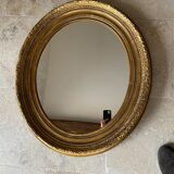 Golden mirror 70x81cm