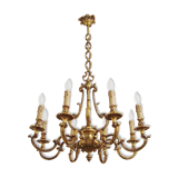 Lustre ancien en bronze