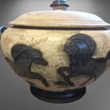 Art Deco soup tureen signed Guérin