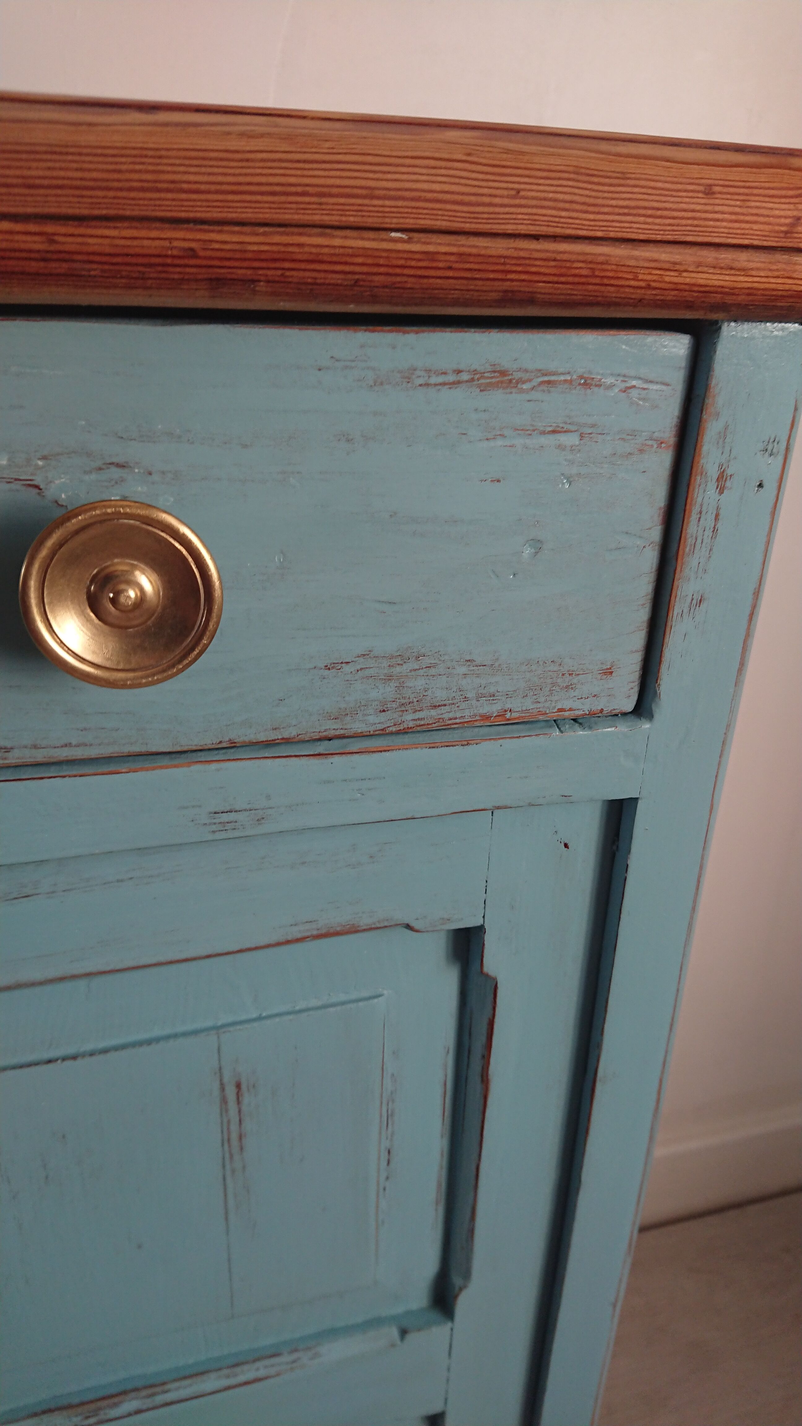 Entrance cabinet jam bar Woodwork sage