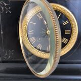 Black marble fireplace pendulum