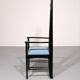 Charles Rennie Mackintosh high back chair Italy