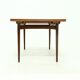 Sculptural Danish Design Extendable Teak Dining Table 1960s
