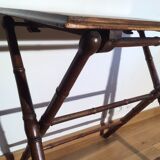 Table folding bamboo feet 1930/1950