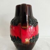 Vase West Germany Scheurich Fat Lava