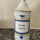 Limoges Ternet porcelain medicine jar