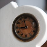Clock pendulum art-deco fireplace decoration