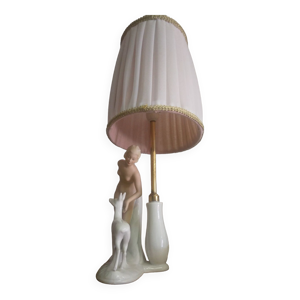 Lampe Wallendorf en - biscuit