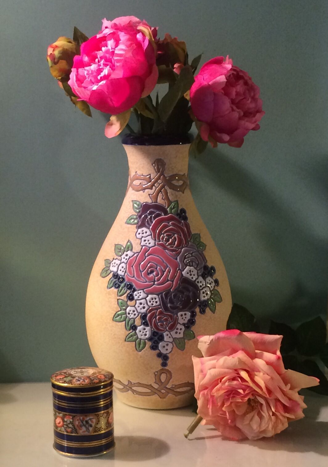 Keramis art deco vase