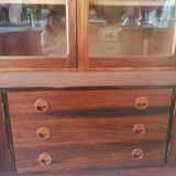Scandinavian sideboard with display cabinet