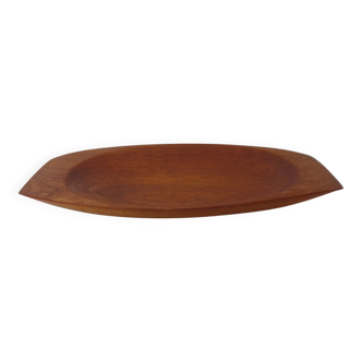 Large Mid-Century Danish Teak Bowl, 1960s