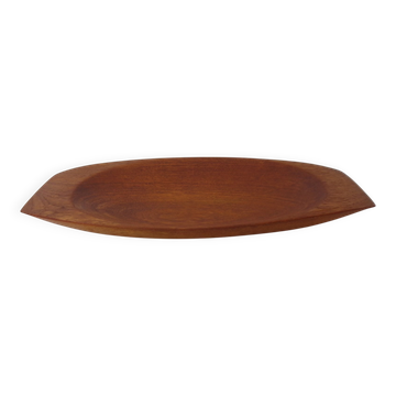 Large Mid-Century Danish Teak Bowl, 1960s