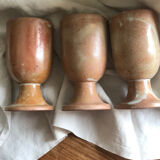 Stoneware stemware