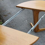 200cm pine expandable dining table