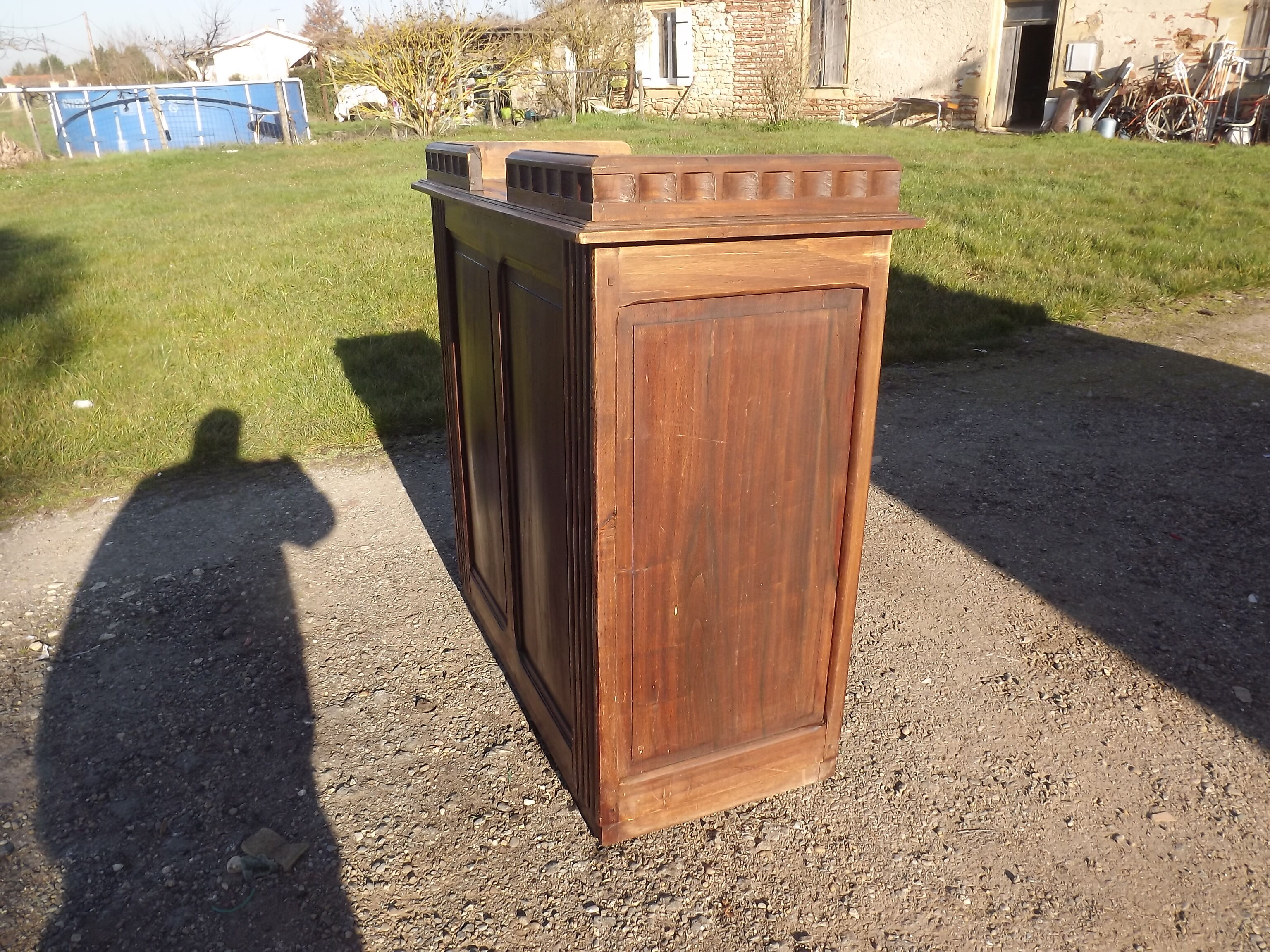 Haberdashery shop cash desk wood