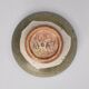 Bowl on pedestal by ceramist Edouard Chapallaz, circa 1970
