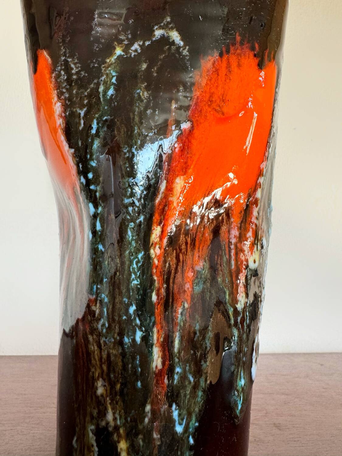 Vallauris ceramic vase from the 60s