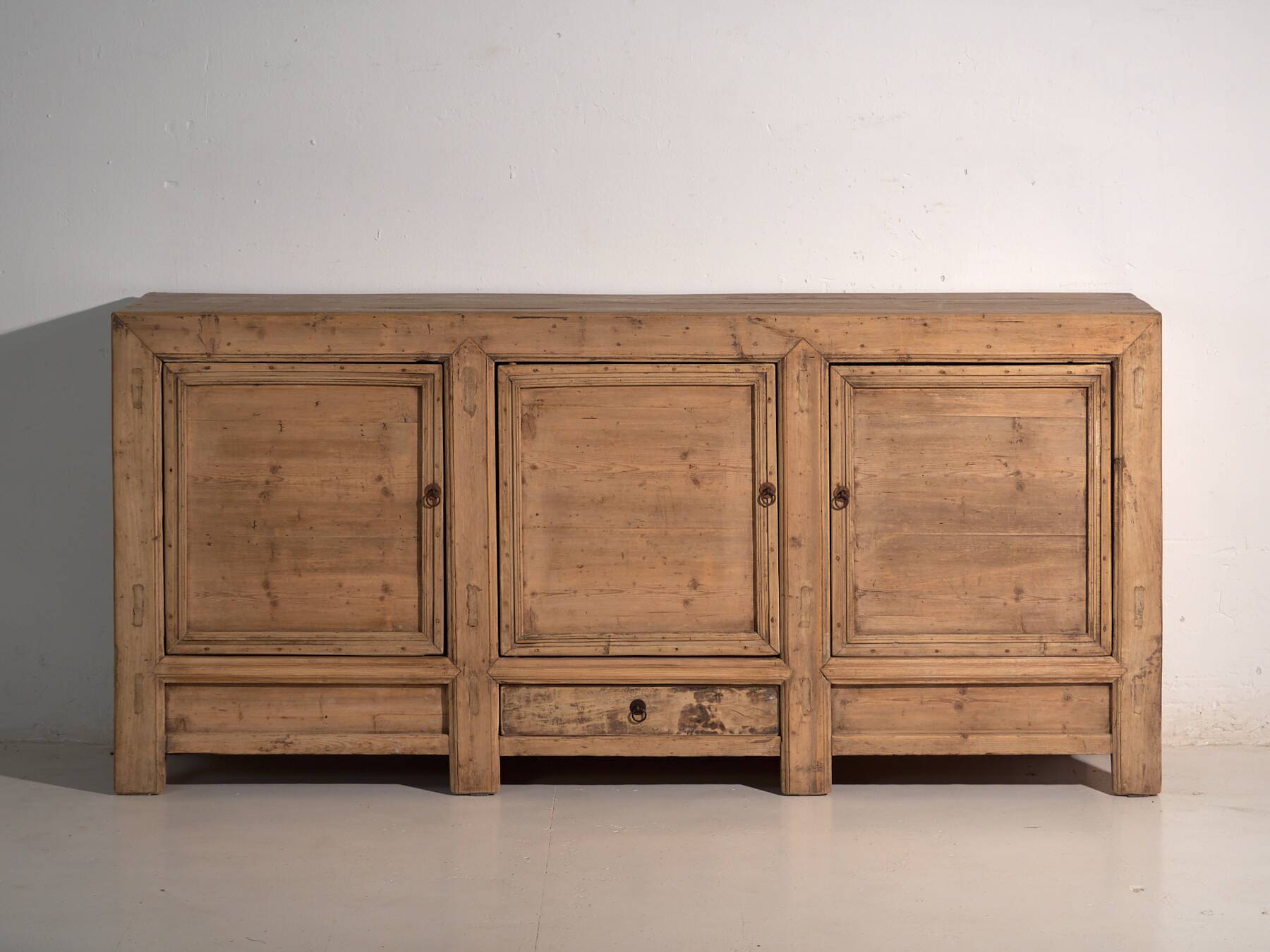 Antique sideboard with three doors (circa 1900) #38