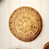 Vintage wicker basket