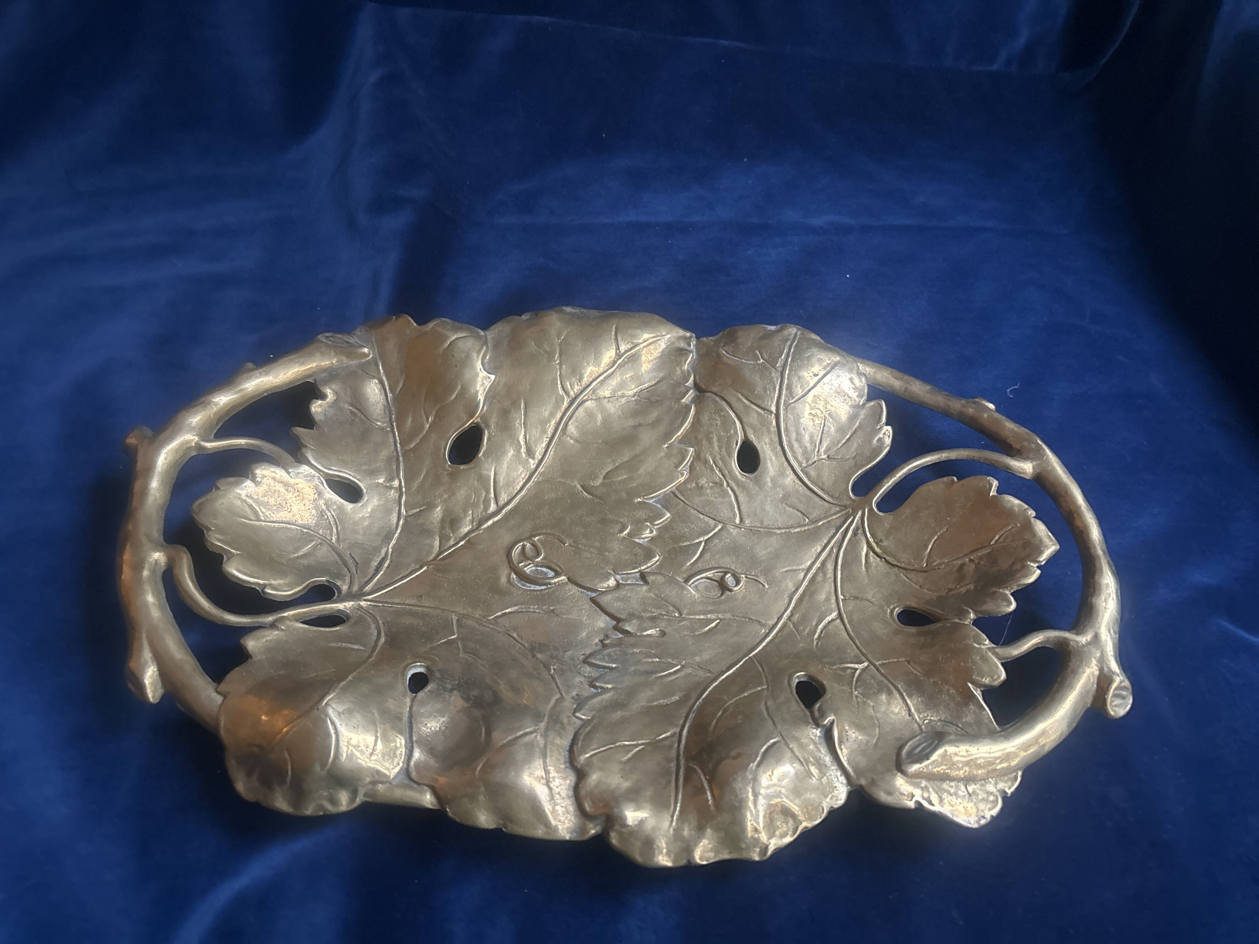Art Deco Bronze Tray
