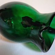 Vintage Empoli blown glass jug