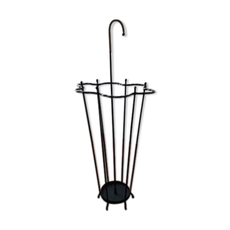 Wrought iron umbrella holder