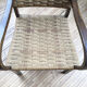 Fauteuil bridge Vroom and Dreesman en corde