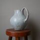 Vase with handle pitcher handmade pottery ceramic Wabi-Sabi Japandi Scandinavian countryside