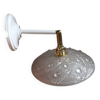 Vintage Glass Tilting Wall Light
