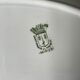 Set of two old dishes Terre de Fer St Amand & Hamage, "Mulberry" collection