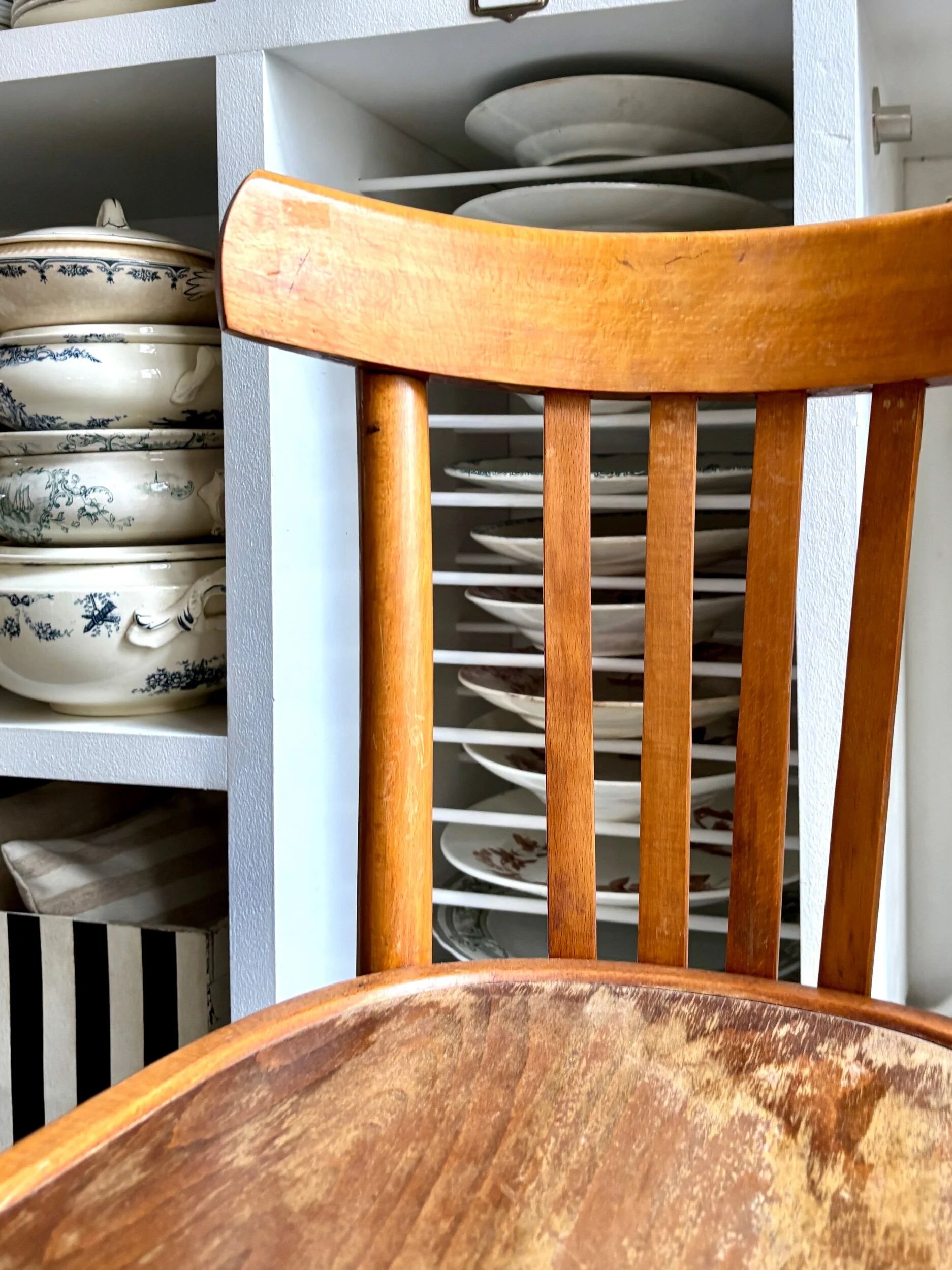 Luterma bistro chair in bent beech wood