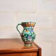 Vase jug with handle – floral decoration, signed Cerart Monaco ⎥1960s