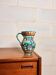 Vase jug with handle – floral decoration, signed Cerart Monaco ⎥1960s