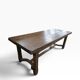 XL vintage dining table in solid wood