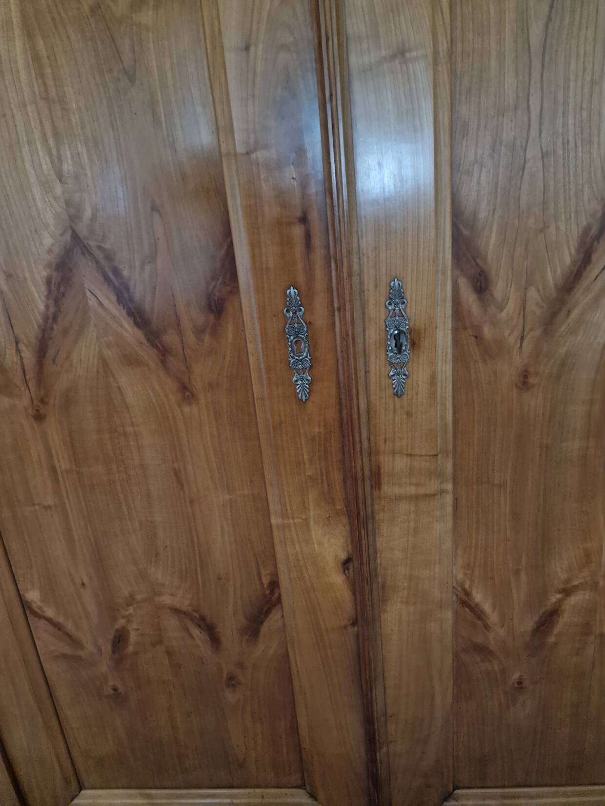 Cherry wood wardrobe