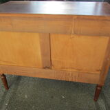 Parisian jumping chest of drawers, 2 drawers, Louis XVI style
