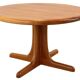 Table basse ronde danoise 'Vraby'