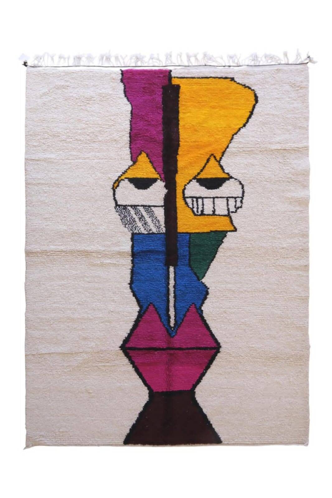 Traditional handmade Berber rug 250cmx150cm