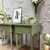 Pair of vintage bedside tables
