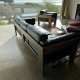 Set of 3-seater, 2-seater and 1-armchair sofas, Knoll Bastiano model,