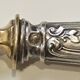 Old sweet dessert service 4 pieces silver embossed minerva hallmark