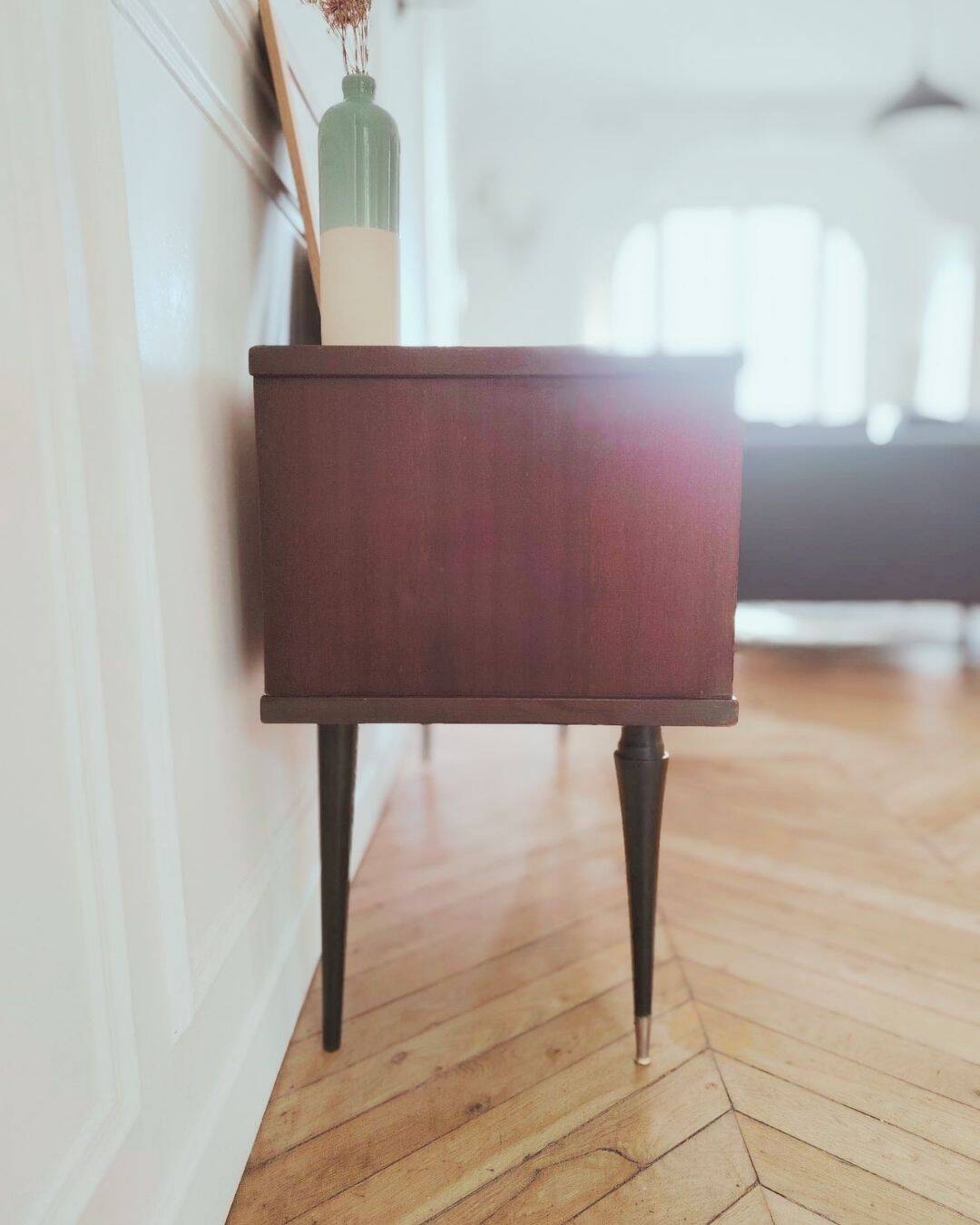 TV unit / small renovated vintage sideboard, 1950s-60s