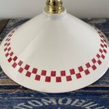 Vintage ceramic pendant lamp