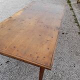 Old rustic farmhouse table 1900 -1m81